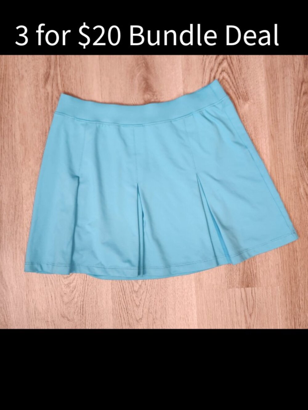 Tail Women’s Tennis Skirt NO Shorts Underneath Turquoise Blue Size M HOT DEAL!